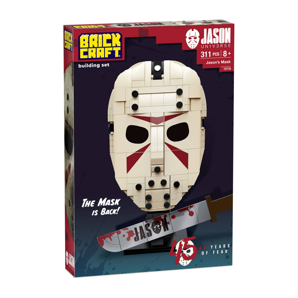 Jason's Mask Horror Building Set 311pc