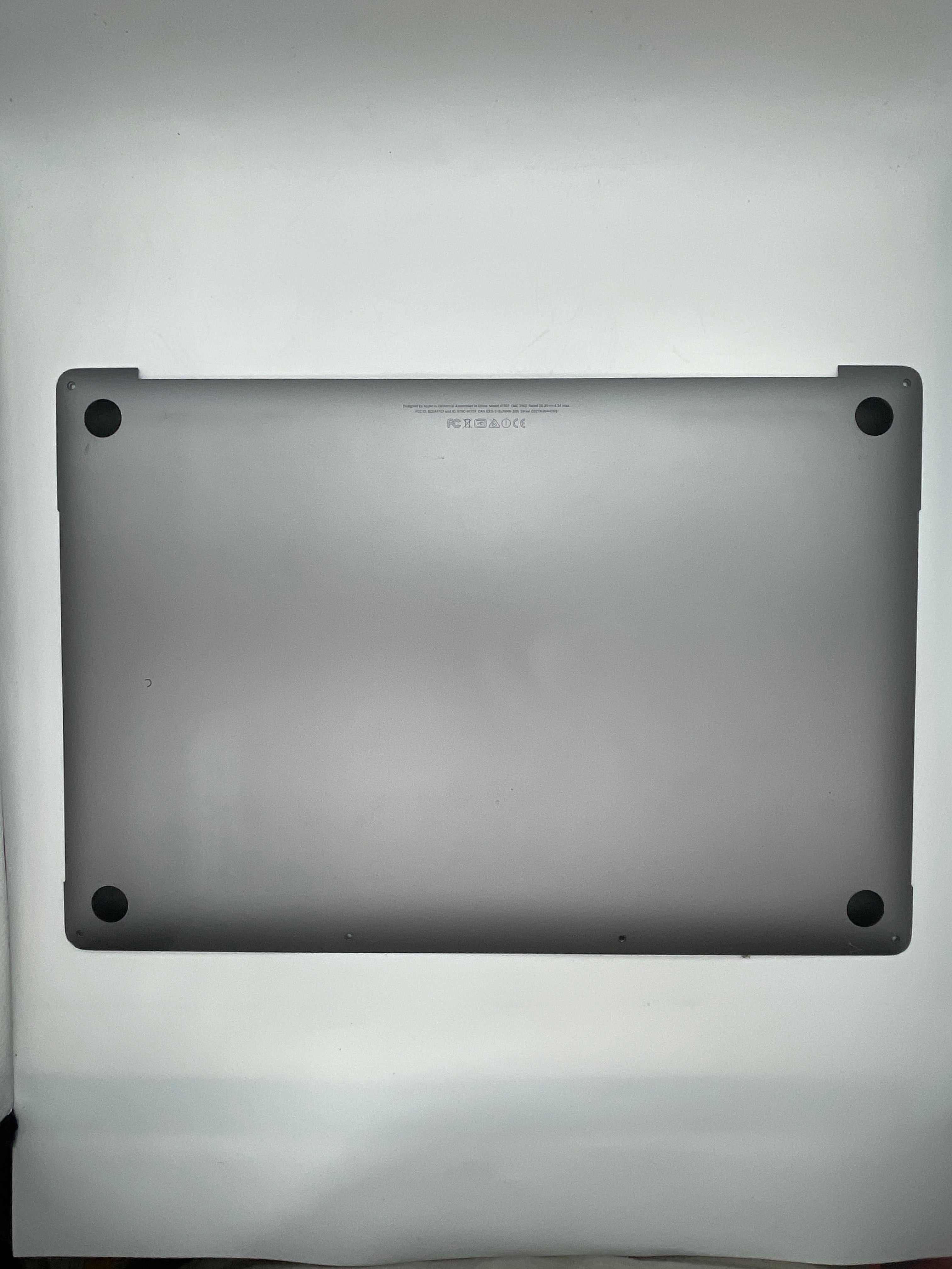 MacBook Pro A1707 Space Gray Back Cover Bottom Cover