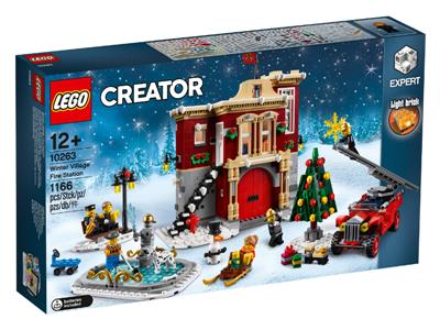 LEGO® Creator 10263 Winter Village Fire Station Building Kit