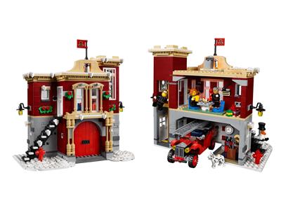 LEGO® Creator 10263 Winter Village Fire Station Building Kit