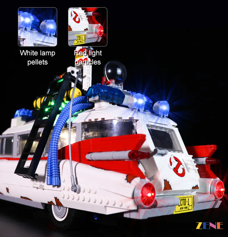 LEGO Light Kit for Ghost Busters ECTO 1 10274 Ver. 2 Halloween