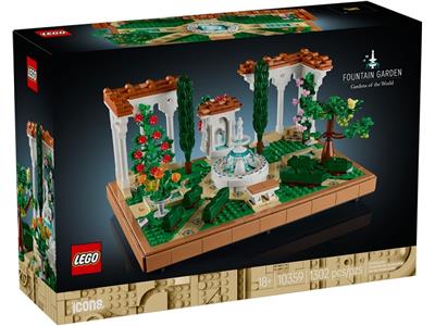 LEGO® Creator 10359 - Fountain Garden Preowned Building Kit