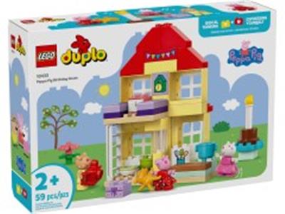 LEGO® DUPLO 10433 Peppa Pig Birthday House Building Kit