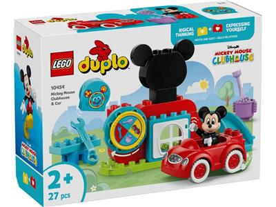 LEGO® DUPLO 10454 - Mickey Mouse Clubhouse & Car Preowned Building Kit