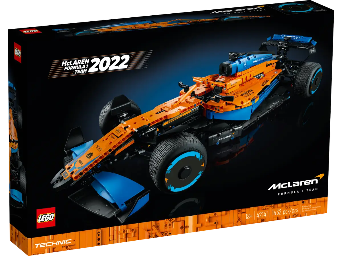 LEGO® Technic 42141-1 McLaren Formula 1 Team 2022 Race Car