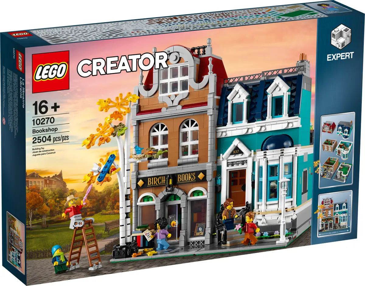 LEGO® Creator 10270 Bookshop Building Kit