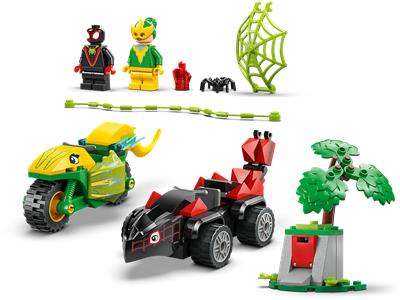 LEGO® Super Heroes 11198 - Spin and Electro Dinosaur Vehicle Chase Preowned Building Kit