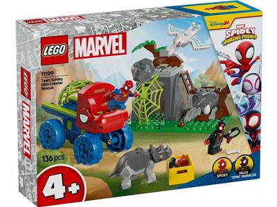 LEGO® Super Heroes 11199 - Team Spidey Dino Crawler Rescue Preowned Building Kit