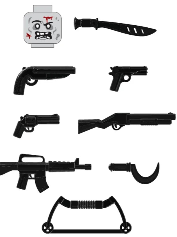 Zombie Killer Weapons Pack - Black