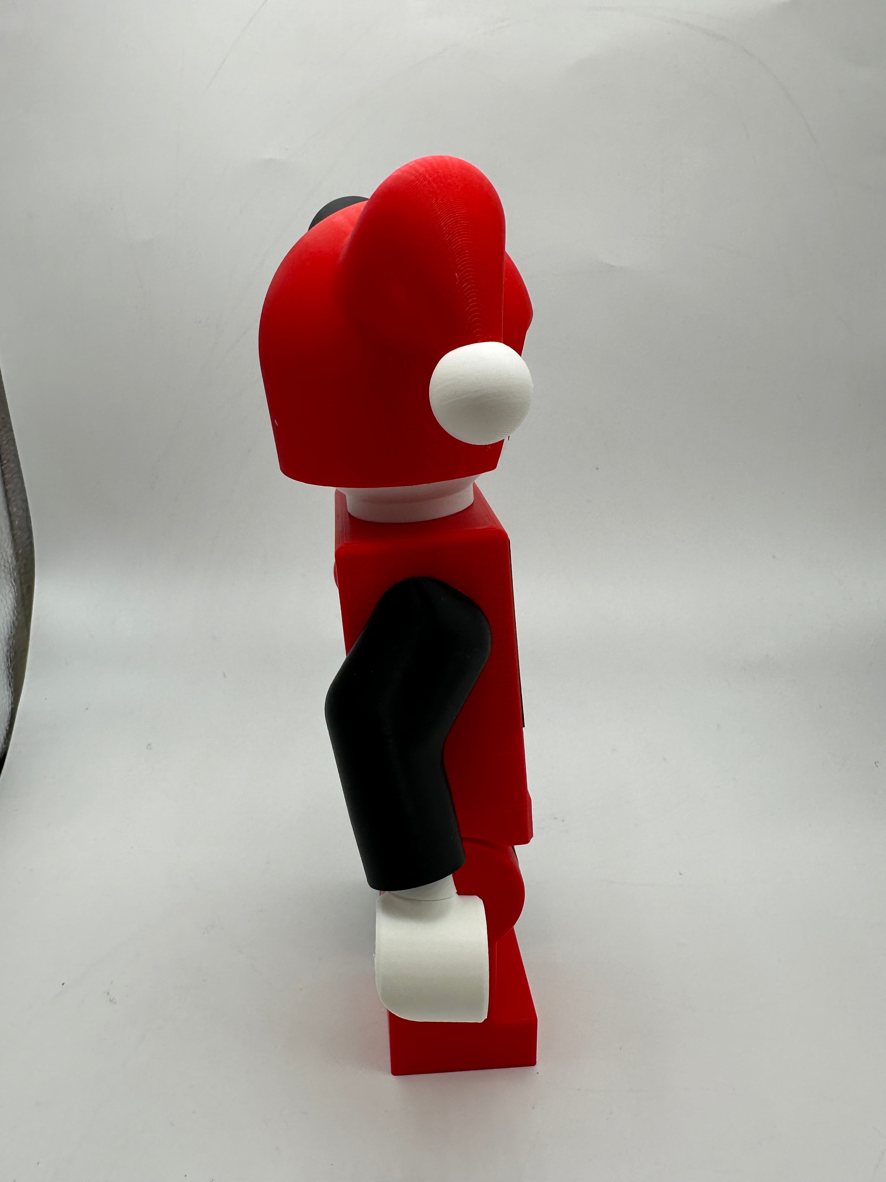 3D Printed DC Harley Quinn Large Scale 8.5"- 9.5" Minifigure