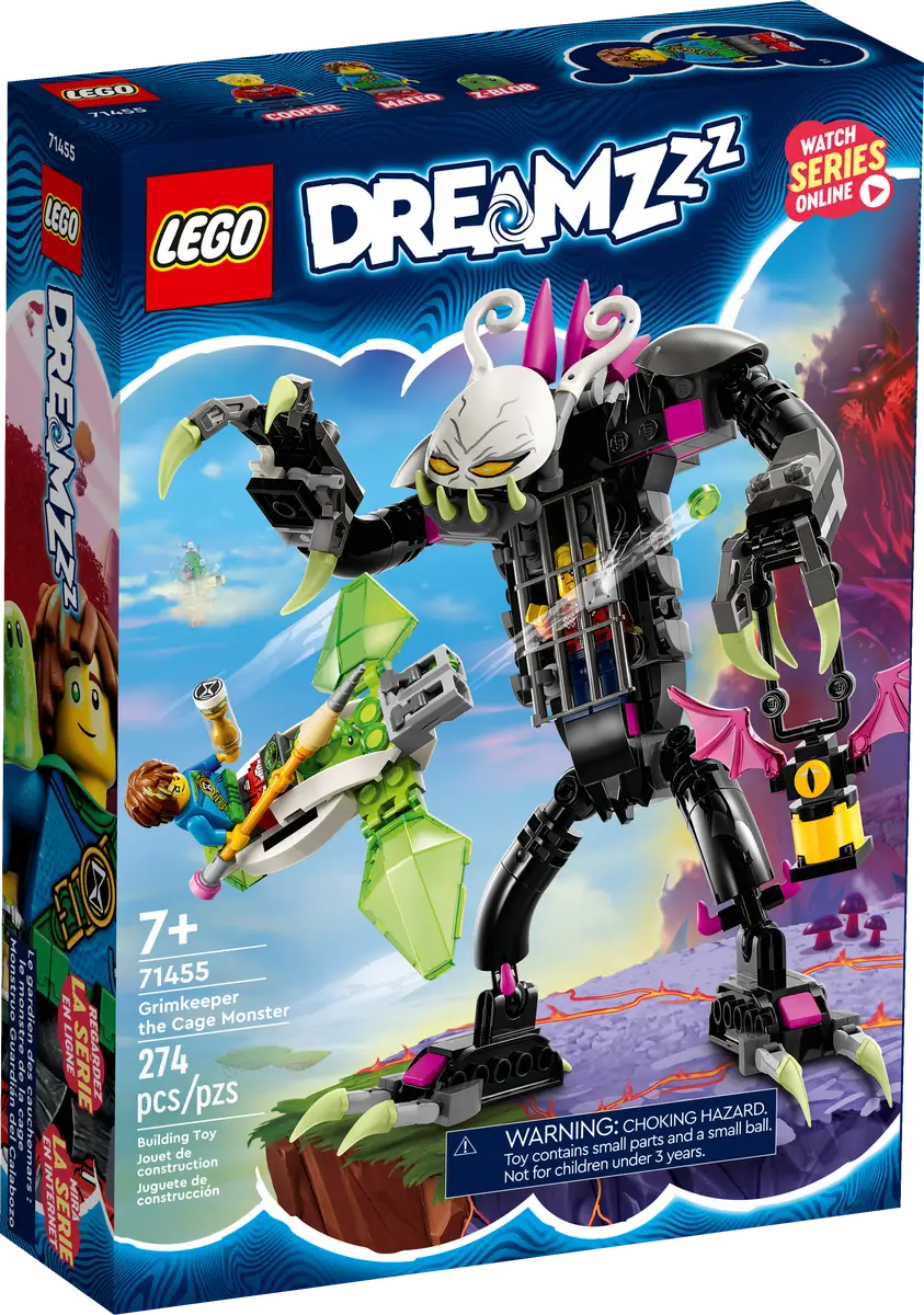 LEGO® DREAMZzz71455-1 Grimkeeper the Cage Monster