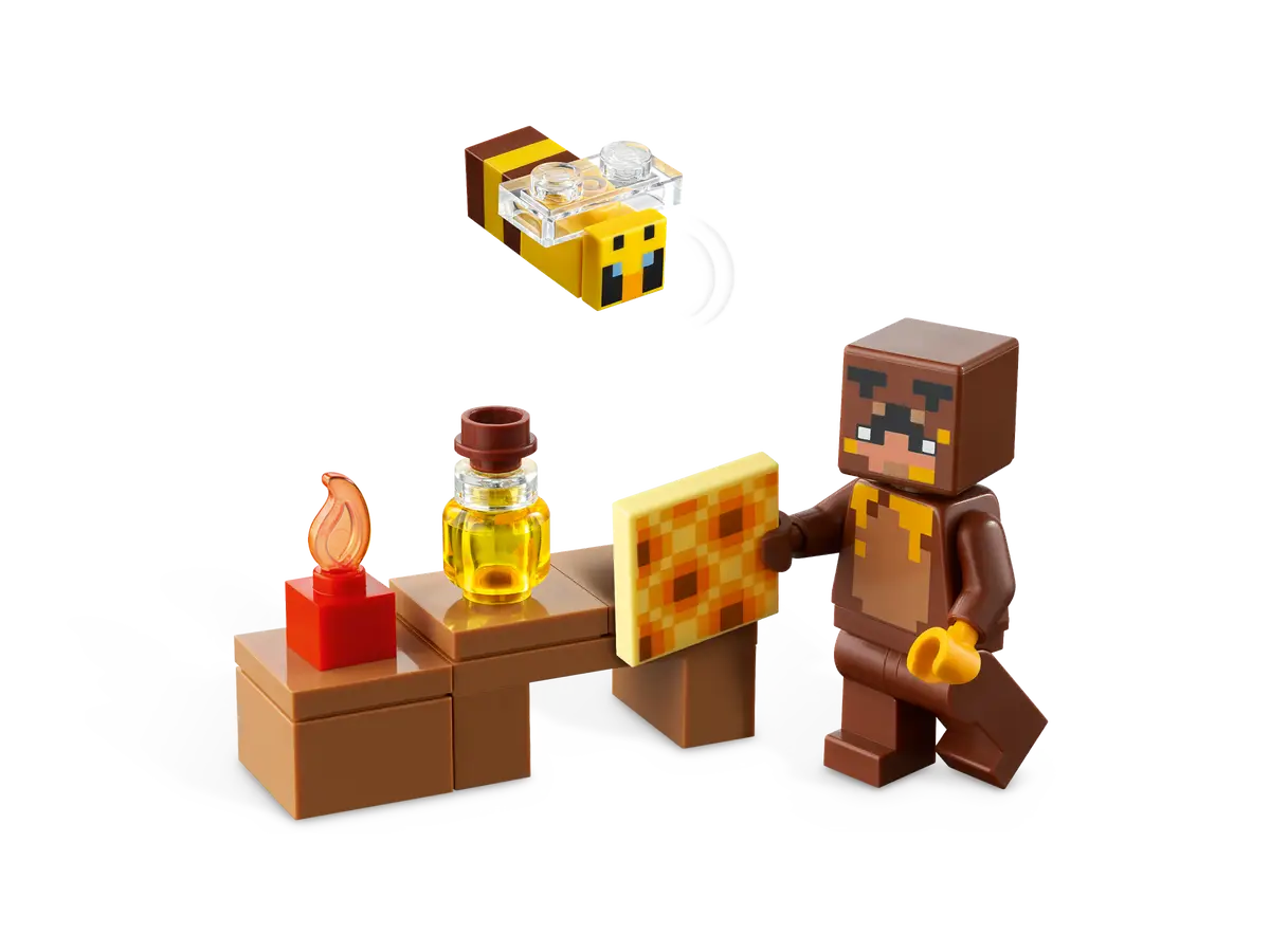 LEGO® Minecraft 21241 The Bee Cottage Building Kit