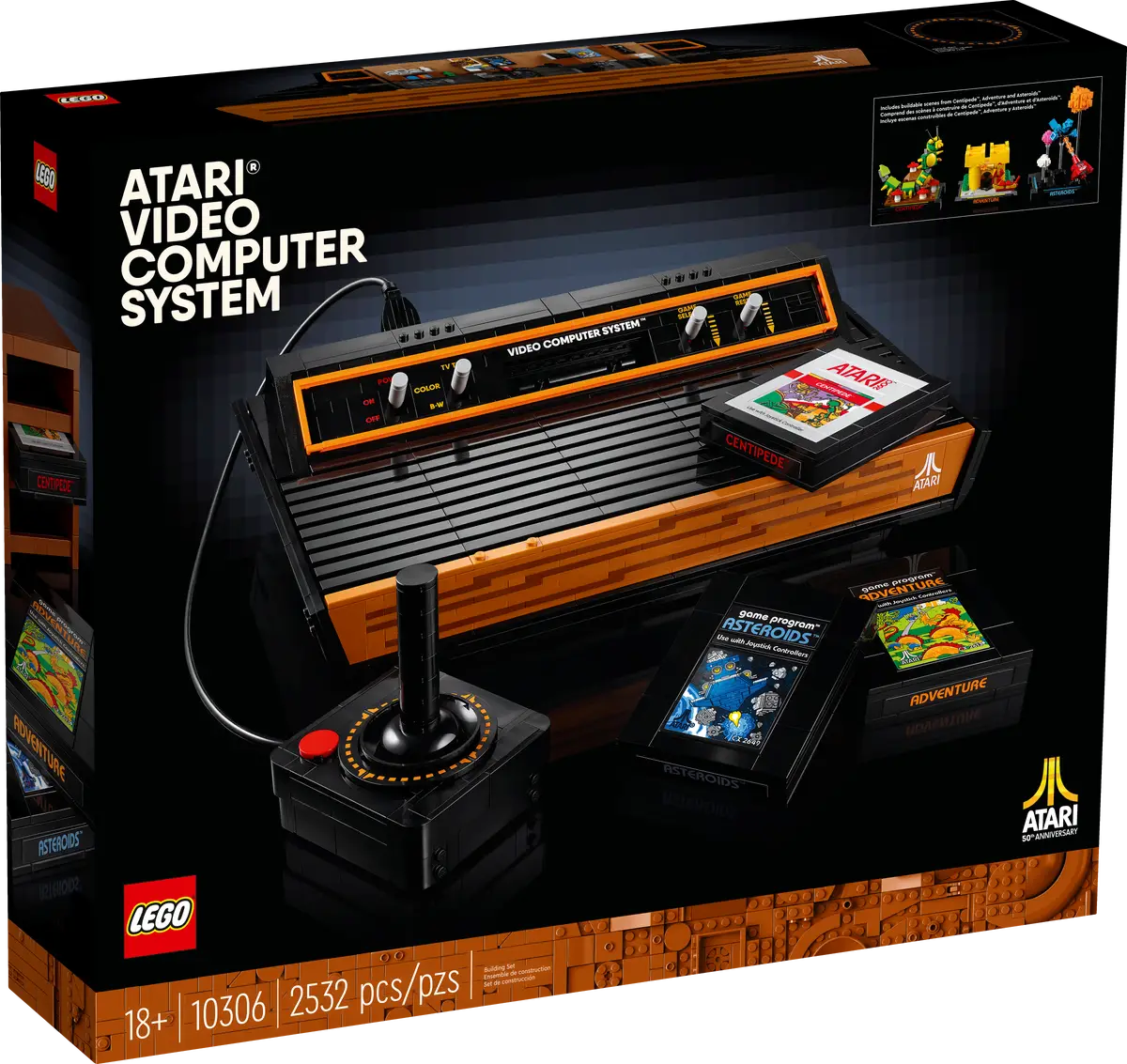 LEGO® Creator 10306 - Atari 2600 Video Computer System Preowned Building Kit