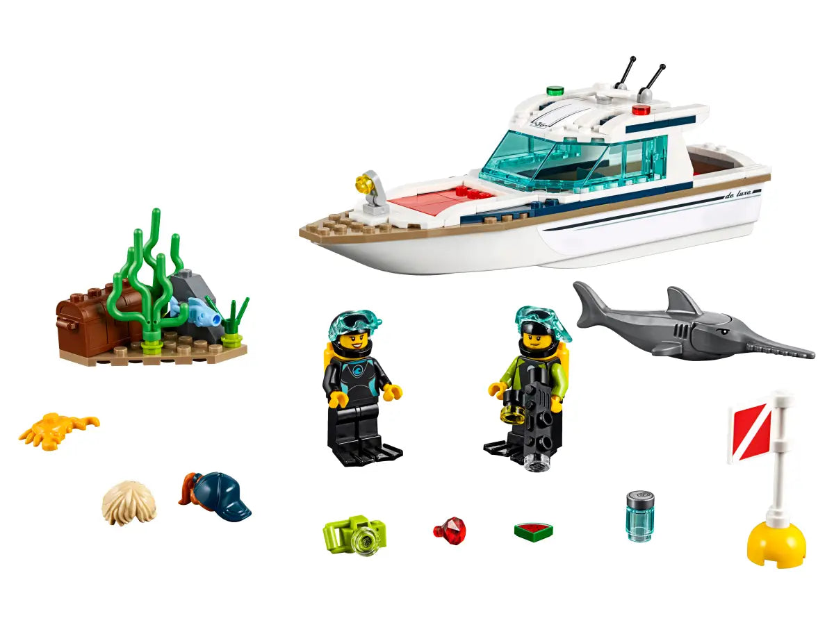 LEGO® Town 60221-1 Diving Yacht