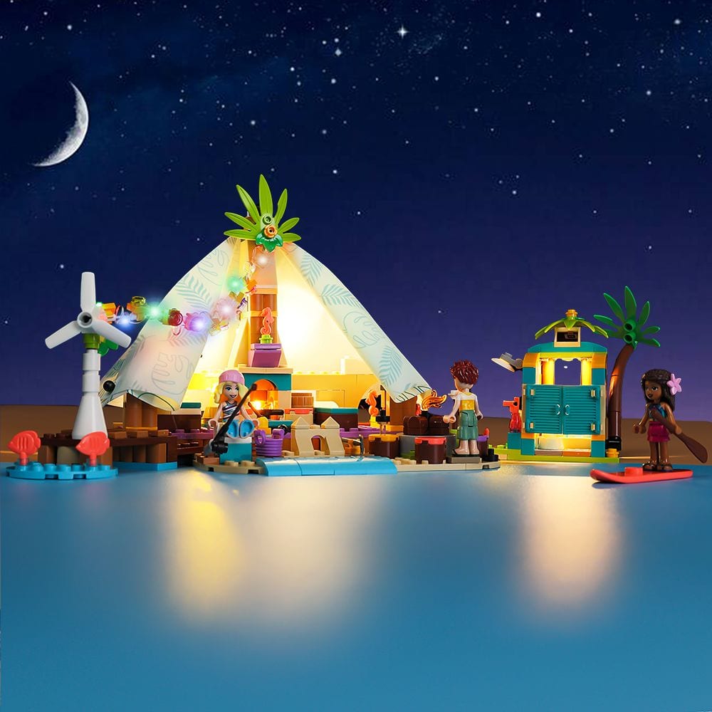 LEGO Light Kit for Stylish Beach Glamping 41700