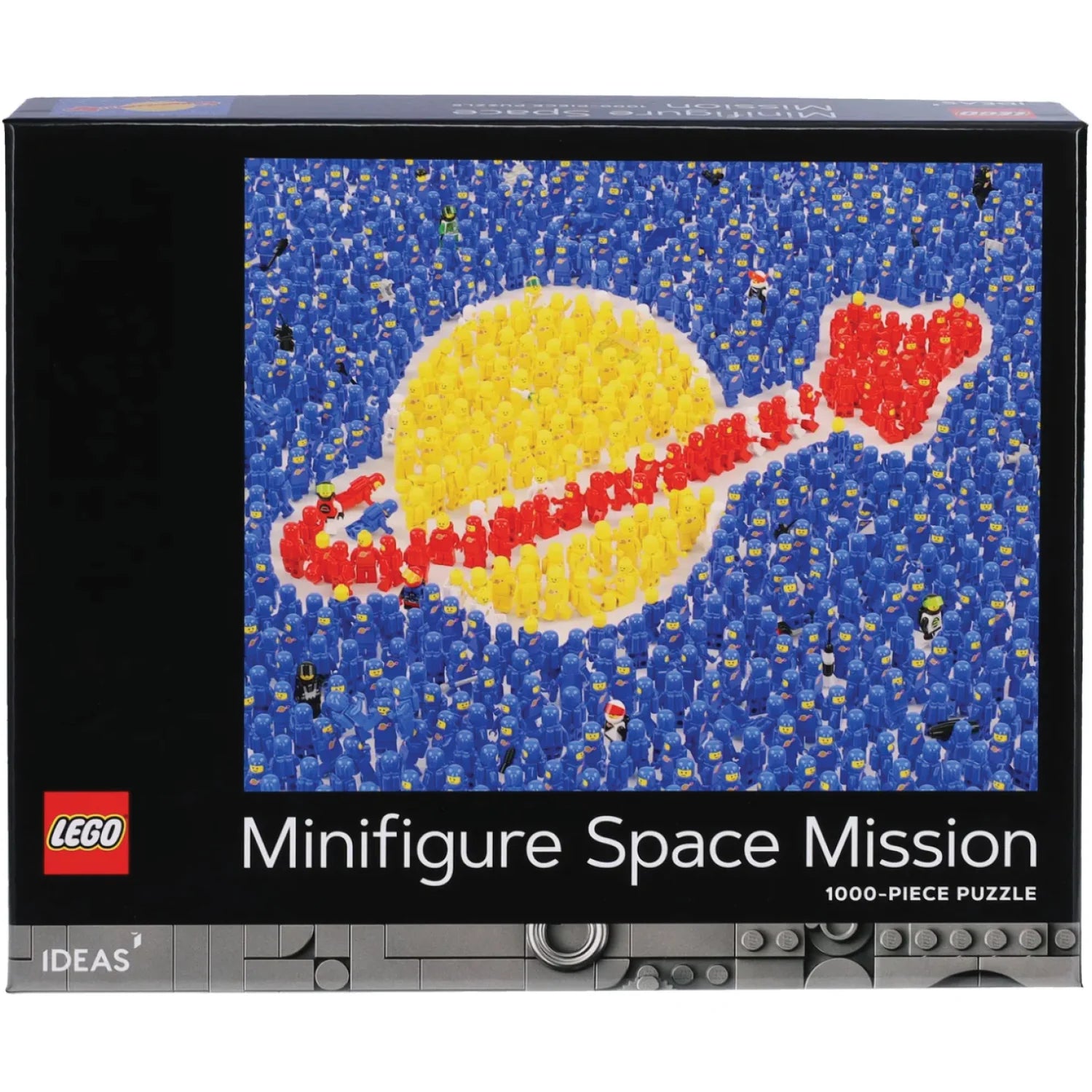LEGO® Minifigure Space Mission Puzzle – 1000 Piece | LEGO Ideas Fan Design Jigsaw Puzzle