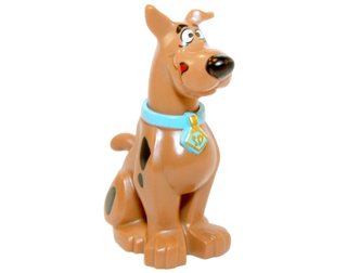 LEGO® 20690pb01c03 Dog, Great Dane Scooby-Doo Sitting with Tongue Licking Chops