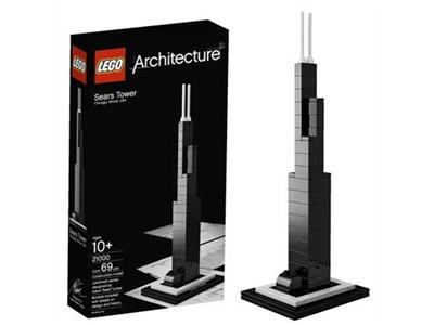 LEGO® Architecture 21000 - Sears Tower Preowned Building Kit