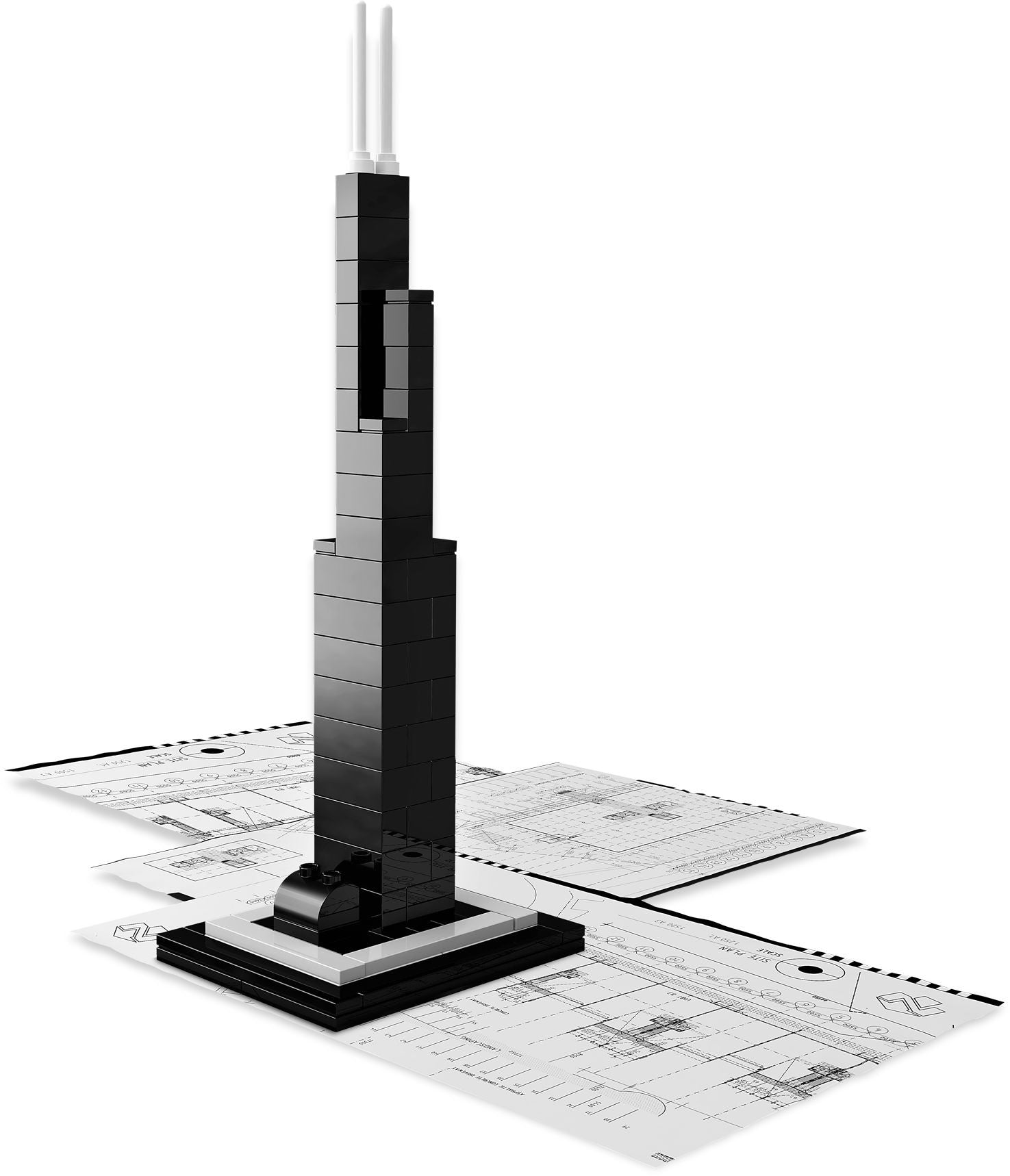 LEGO® Architecture 21000 - Sears Tower Preowned Building Kit