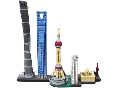 LEGO® Architecture 21039 - Shanghai Preowned Building Kit