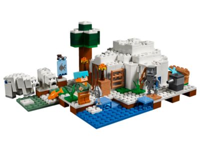 LEGO® Minecraft 21142 The Polar Igloo Building Kit