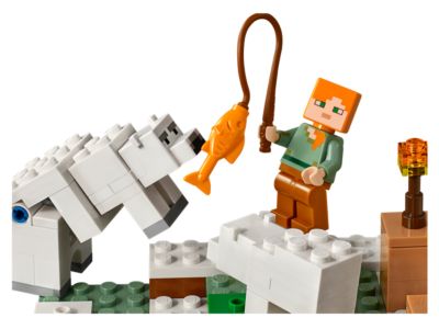 LEGO® Minecraft 21142 The Polar Igloo Building Kit