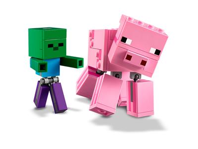 LEGO® Minecraft 21157-1 BigFig Pig with Baby Zombie