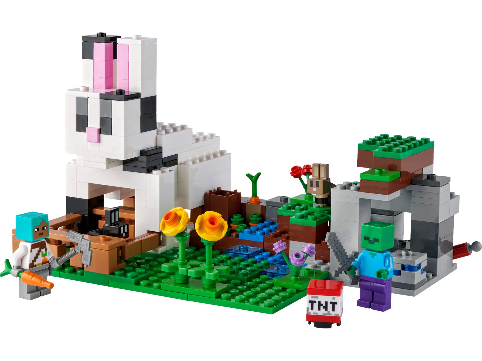 LEGO® Minecraft 21181 The Rabbit Ranch Building Kit