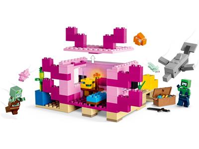 LEGO® Minecraft 21247 The Axolotl House Building Kit