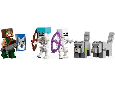 LEGO® Minecraft 21261 The Wolf Stronghold Building Kit