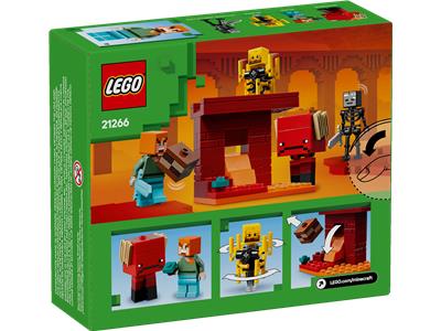 LEGO® Minecraft 21266 - The Nether Lava Battle Preowned Building Kit