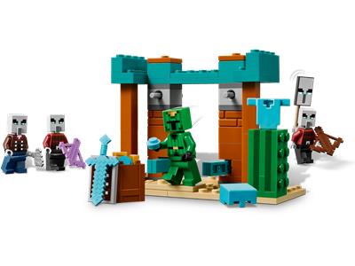 LEGO® Minecraft 21267 - The Illager Desert Patrol Preowned Building Kit