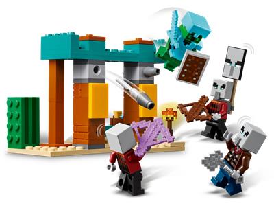 LEGO® Minecraft 21267 - The Illager Desert Patrol Preowned Building Kit