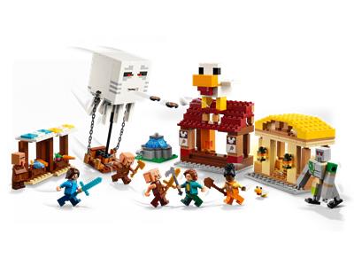 LEGO® Minecraft 21273 - The Ghast Balloon Village Attack Building Kit