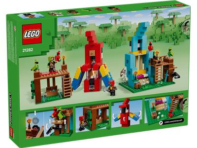 LEGO® Minecraft 21282 - The Parrot Houses Building Kit