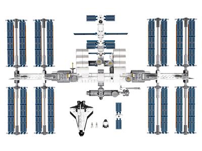 LEGO® Ideas 21321 International Space Station Building Kit