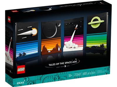 LEGO® Ideas 21340 - Tale of the Space Age Preowned Building Kit