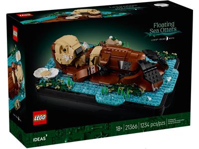 LEGO® Ideas 21366-1 Floating Sea Otters