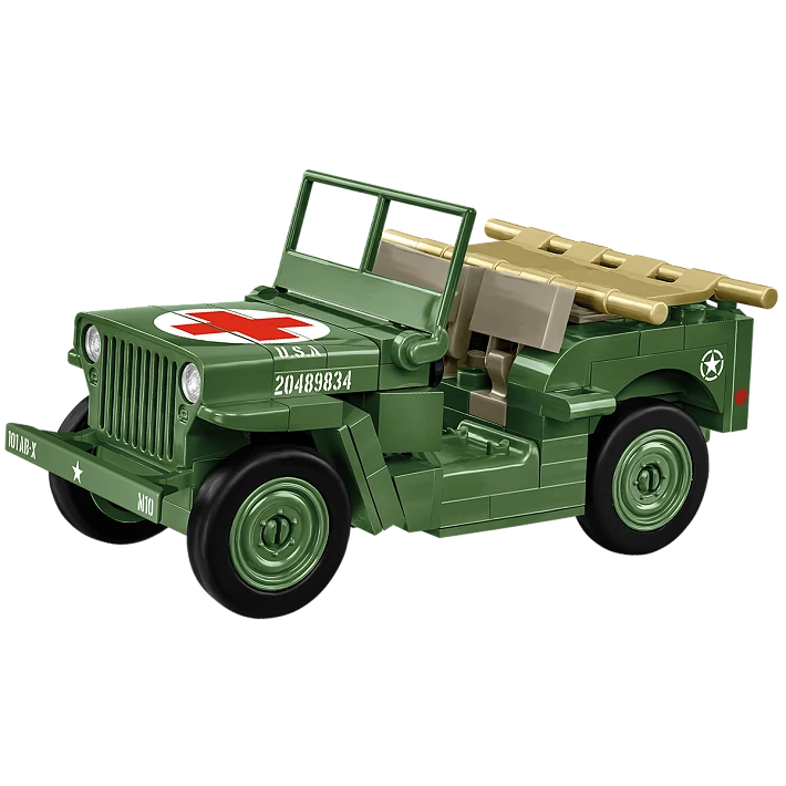 COBI™ Jeep Medical Willys MB Vehicle Set# 2295