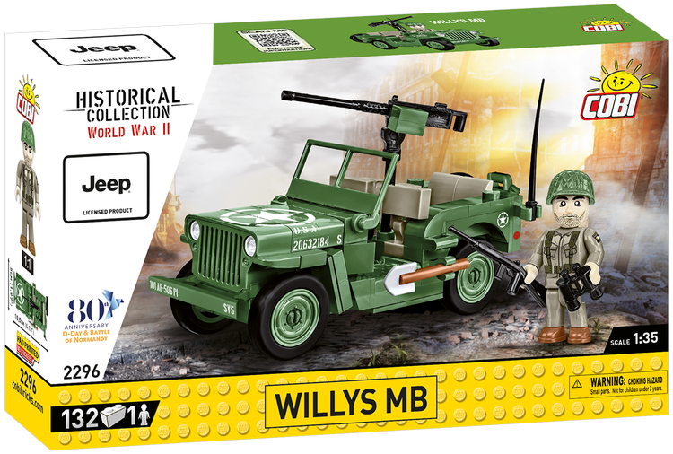 COBI™ Jeep  Willys MB Vehicle Set #2296