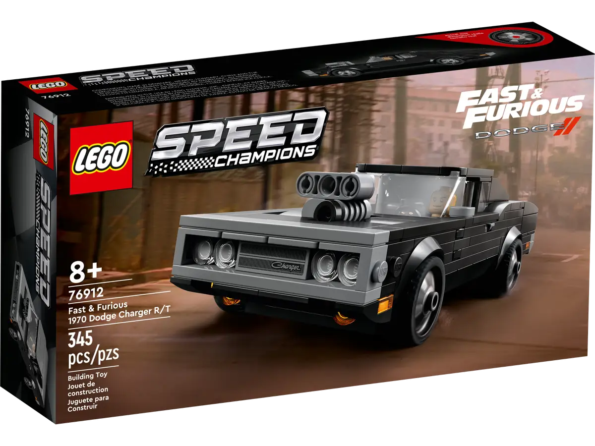 LEGO® SPEED CHAMPIONS 76912 - Fast & Furios 1970 Dodge Charger R/T Preowned Building Kit