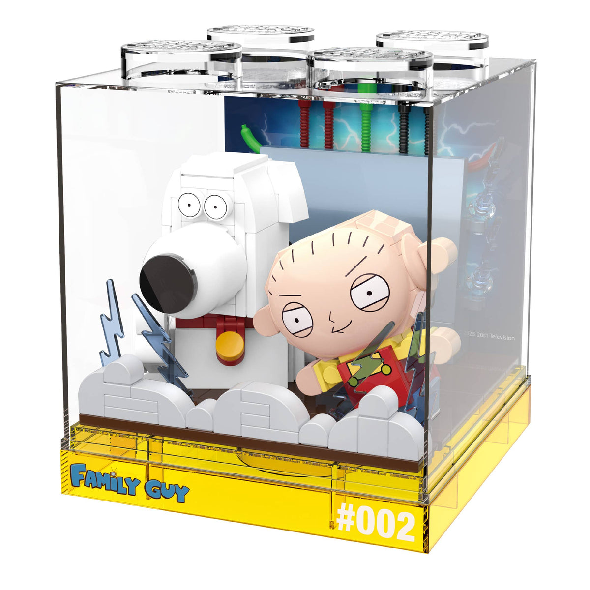 Family Guy Stewie & Brian Box Building Set 201pc