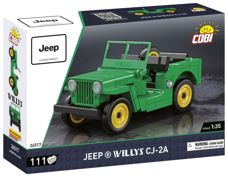COBI™ Jeep  Willys CJ-2A (Green) #24517