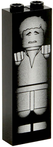 LEGO® Parts – Minifigure Star Wars 2454ps5 Brick 1x2x5 w/Han Solo in Carbonite