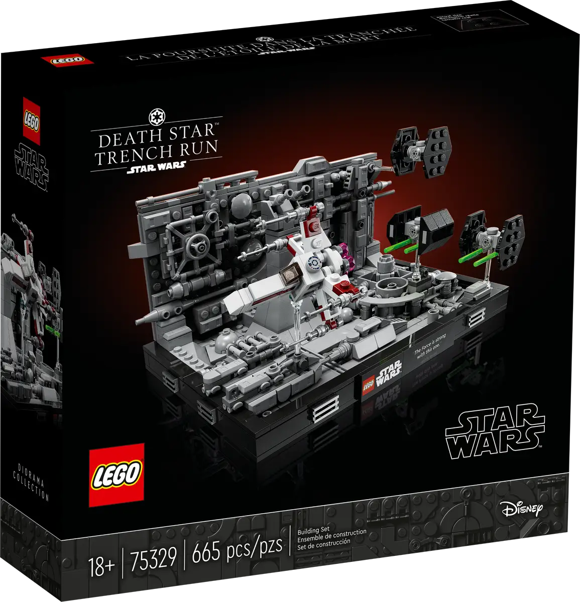 LEGO® Star Wars 75329 - Death Star Trench Run Diorama Preowned Building Kit