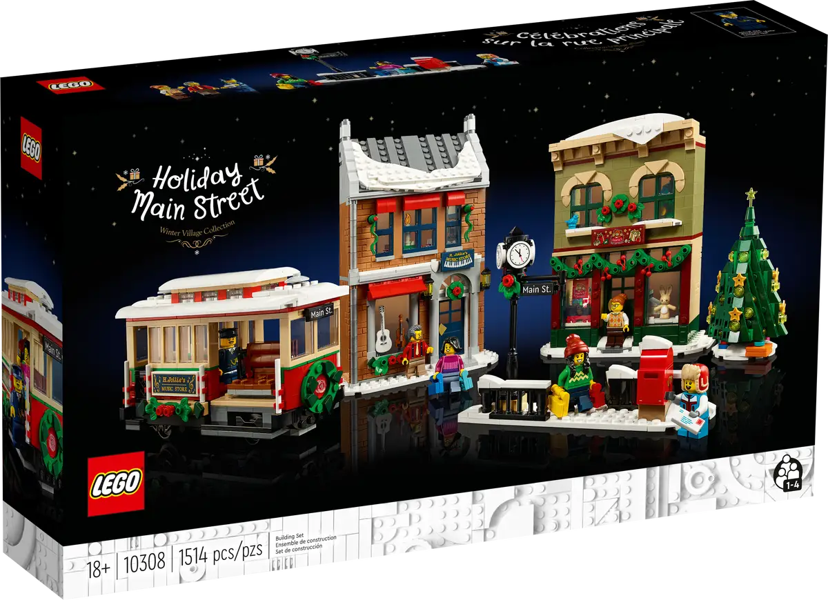 LEGO® Creator 10308 - Holiday Main Street Preowned Building Kit