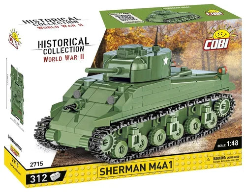 COBI™ Sherman M4A1 Tank 1:48: Set #2715