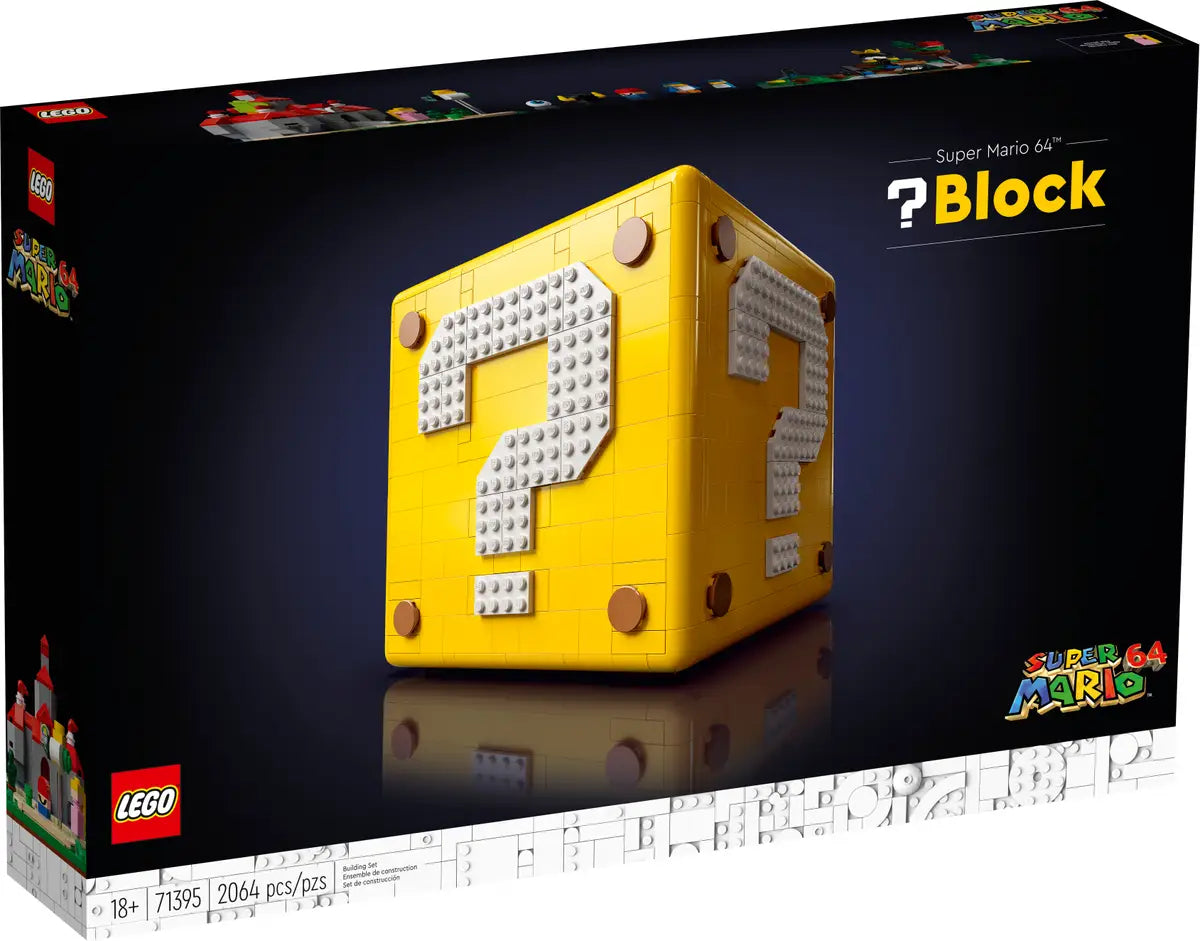 LEGO® Super Mario 71395 Super Mario 64 Question Mark Block Building Kit