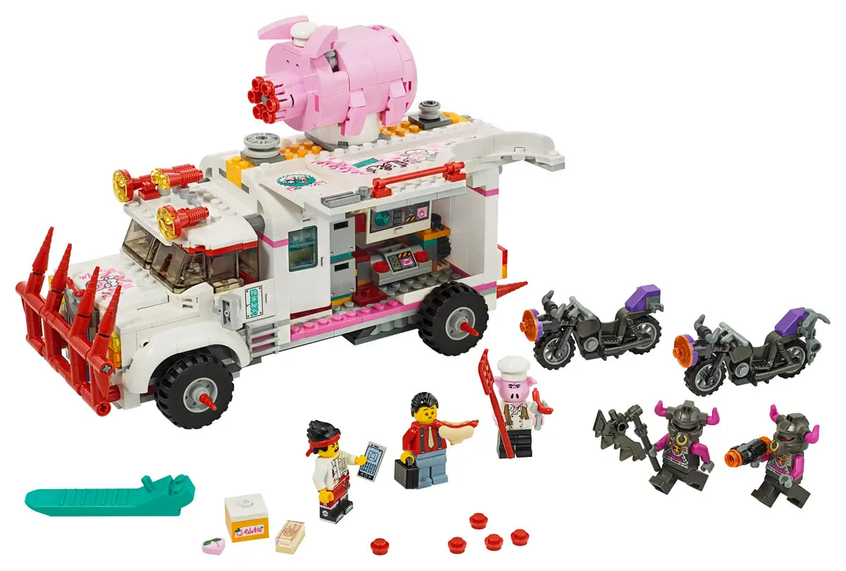 LEGO® Monkie Kid 80009 Pigsy's Food Truck Building Kit
