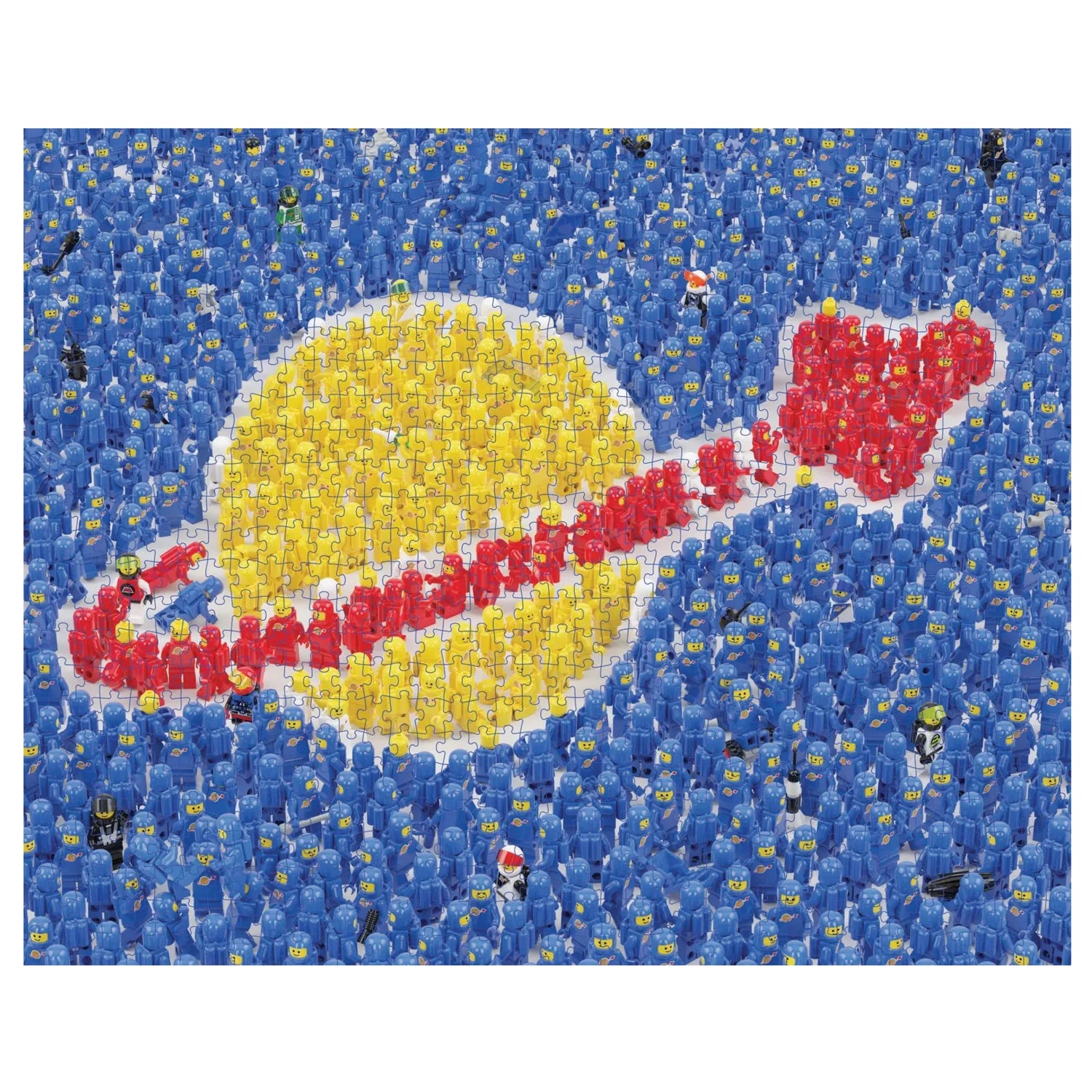 LEGO® Minifigure Space Mission Puzzle – 1000 Piece | LEGO Ideas Fan Design Jigsaw Puzzle